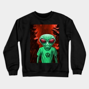 Planet X Aliens Sci-Fi NFT Collection Crewneck Sweatshirt